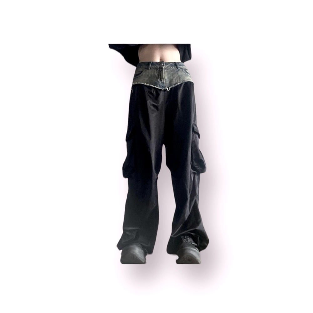 VINTAGE RARE MISS SIXTY JEAN CARGO PANTS🍒💋